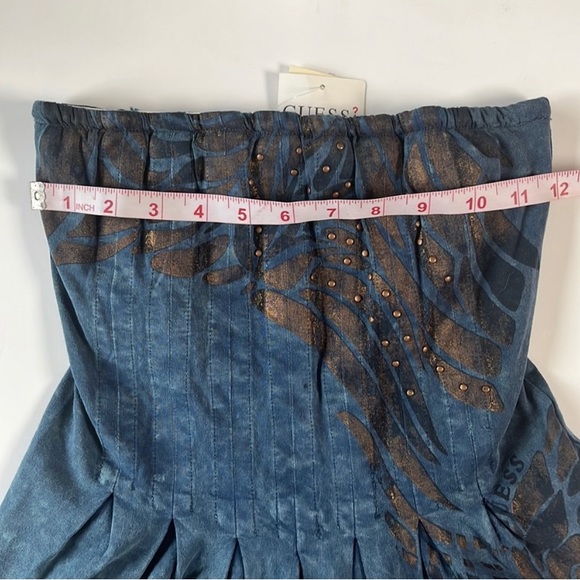 NWT VINTAGE Y2K GUESS STRAPLESS TOP - Picture 6 of 6